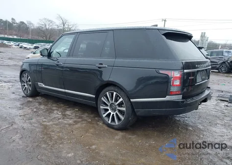 2017 Land Rover Range Rover 5.0L V8 Supercharged Autobiography z USA, uszkodzony, nr VIN SALGV5FE1HA340238